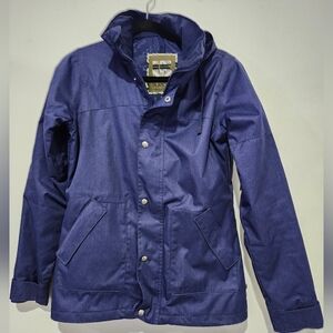 Burton Jet Set Winter Skiing Snowboarding Blue Jacket Womens in Size Small